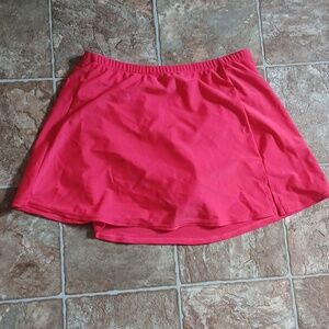 GUC H20h! Red swim skort size XXL